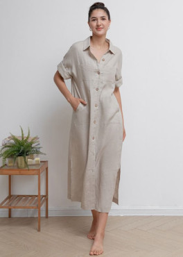 Shirt Midi Dress