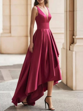 Asymmetrical Gown