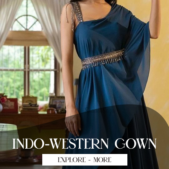 Indo - western Gown